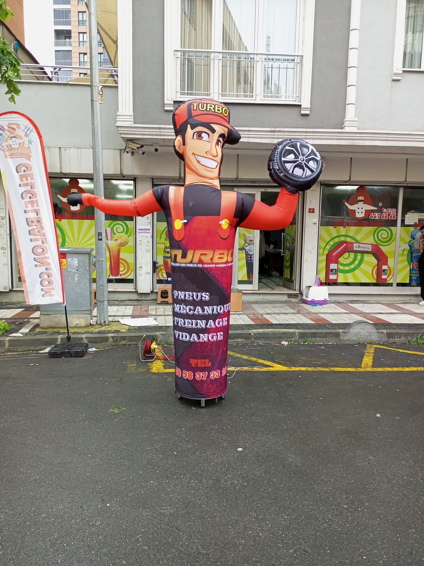 Gel Gel Balon Oto Lastik 2 Gel Gel Balon Oto Lastik - Reklam Balonu